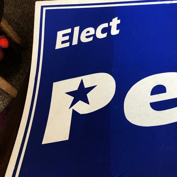 Perot Presidential Campaign 1992 Sign & Political Button Lot Vintage Political - Picture 6 of 11